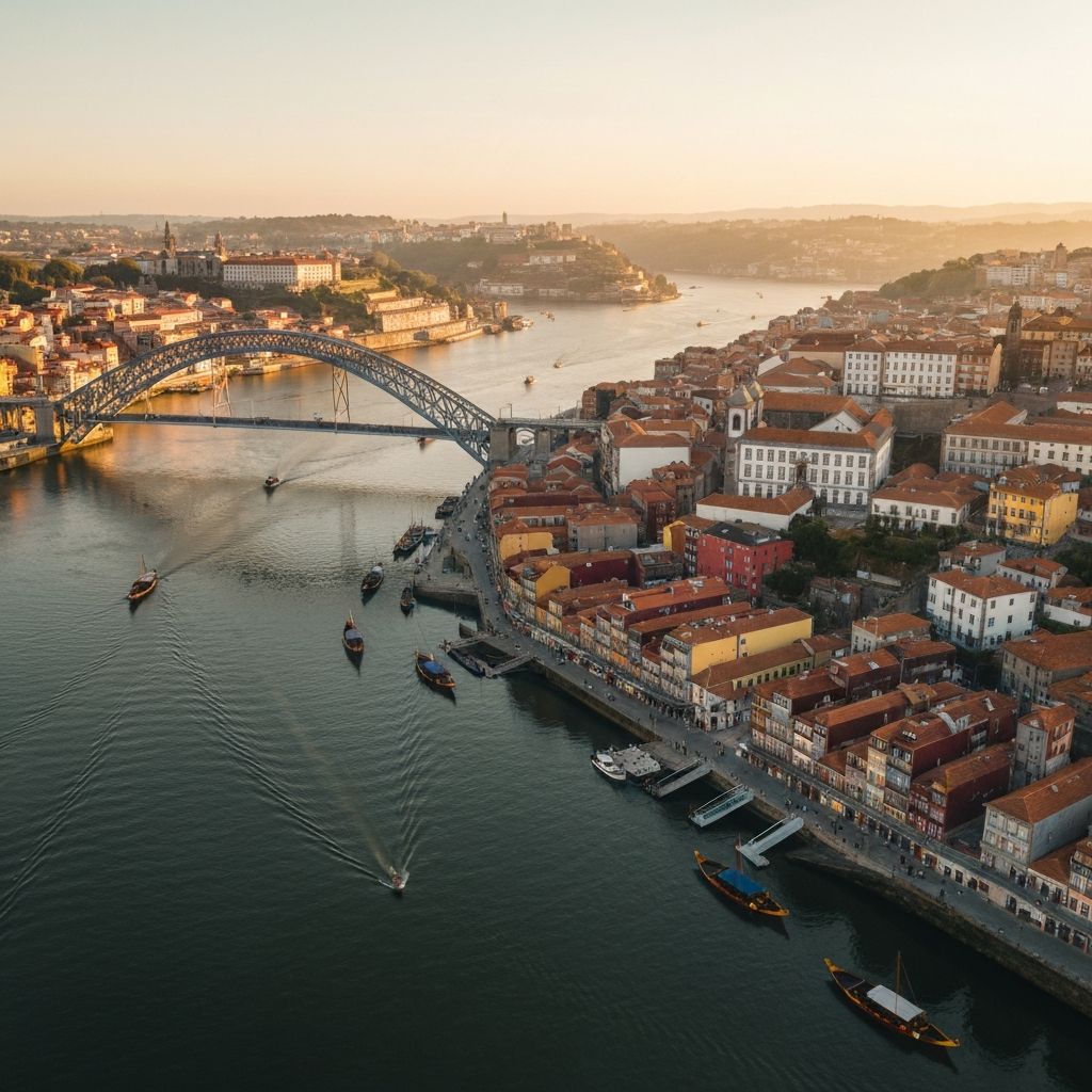 Vista panoramica do Porto